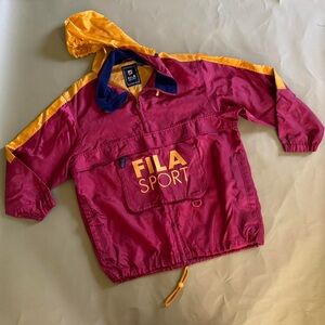Vintage FILA Colorblock Windbreaker ✨🔥